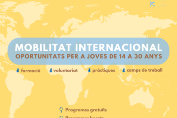 Xerrada sobre mobilitat internacional de joves